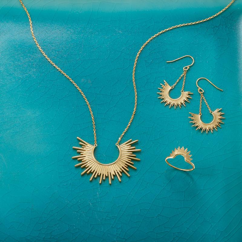 Shine On! Sunburst Necklace